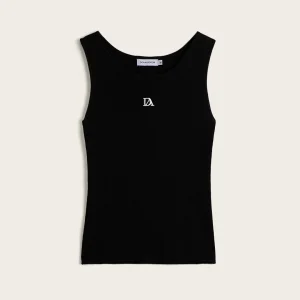 Top Tirante Ancho Mujer Azurine - Negro