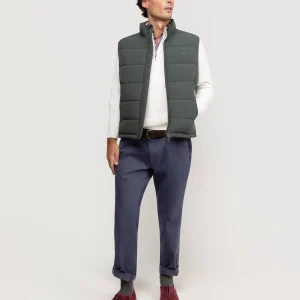 Chaleco Acolchado Grueso Verde