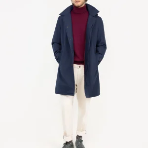 Gabardina Acolchada Marino