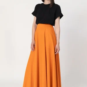 Falda Travesía naranja
