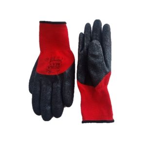 GUANTE ROJO CON PALMA NITRILO REFORZADO DURAMAX