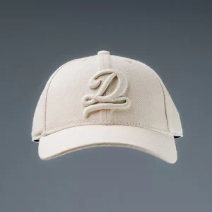 Gorra Para Hombre Crudo Con Bordado Frontal DNM