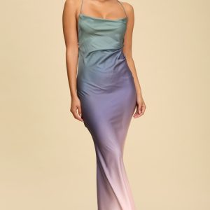 Satin tirante espalda cruzada