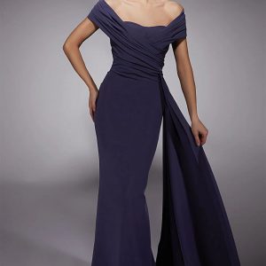 Off shoulder escarola lado