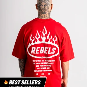 Camiseta Oversize Rebels Fire