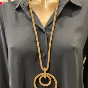 Collar Círculos de Medianoche